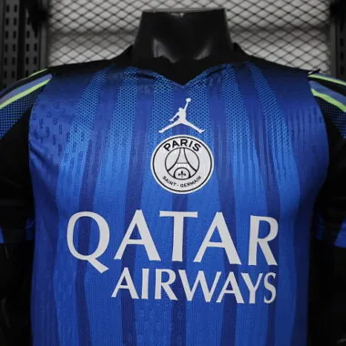 Camiseta de fútbol del PSG, edición especial azul, versión jugador, 26-27, de AAAAJersey Supply Yupoo