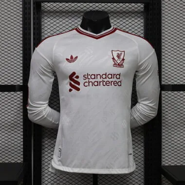 26-27 Liverpool Away Long Sleeves Kit Player Version Soccer T-Shirt AAAAJersey Supply Yupoo