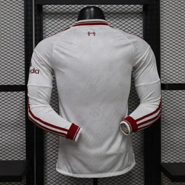 26-27 Liverpool Away Long Sleeves Kit Player Version Soccer T-Shirt AAAAJersey Supply Yupoo
