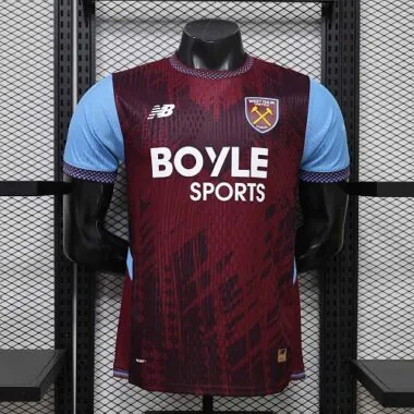 26-27 West Ham Home Kit Player Version Soccer T-Shirt AAAAJersey Supply Yupoo