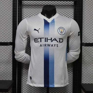 Manchester City 2026/27 Away Long Sleeve Player Version Jersey