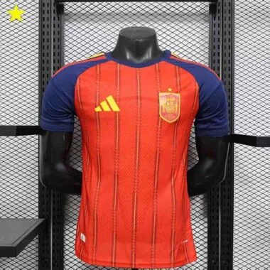 Spain 2026 World Cup Home 1 Star Player Version Jersey
