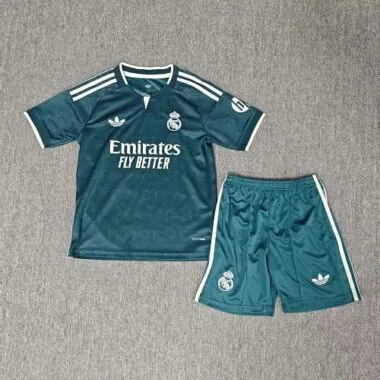 Real Madrid 2026/27 Away Kids Kit