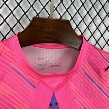 France 2026 World Cup Pink Goalkeeper Kids Kit