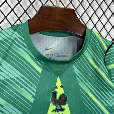 France 2026 World Cup Green Goalkeeper Kids Kit
