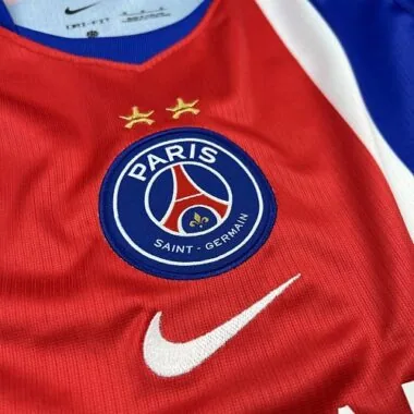 Paris Saint-Germain 2026/27 Home Long Sleeve 2-Star Jersey