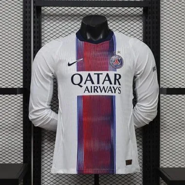 Paris Saint-Germain 2026/27 Away Long Sleeve 2-Star Player Version Jersey