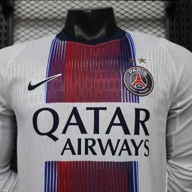 Paris Saint-Germain 2026/27 Away Long Sleeve 2-Star Player Version Jersey