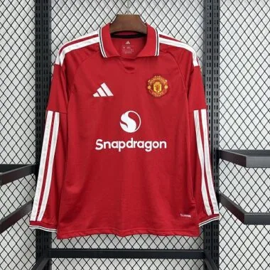Manchester United 2026/27 Home Long Sleeve Jersey
