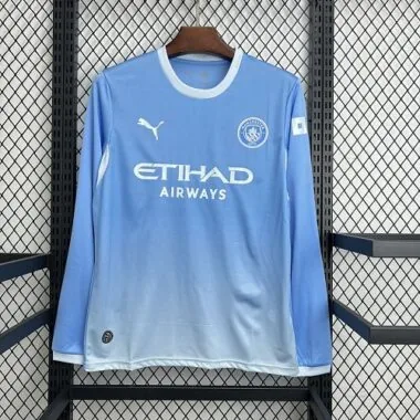 Manchester City 2026/27 Home Long Sleeve Jersey