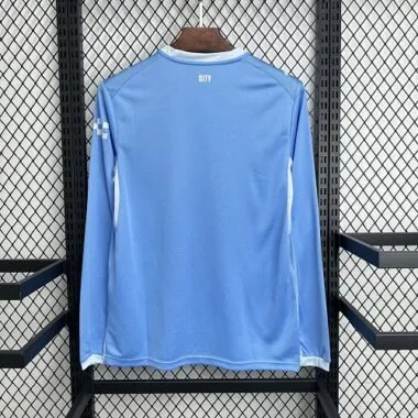 Manchester City 2026/27 Home Long Sleeve Jersey