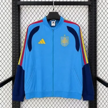 Spain 2026 World Cup Blue Windbreaker Jacket
