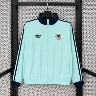 Germany 2026 World Cup Cyan Windbreaker Jacket