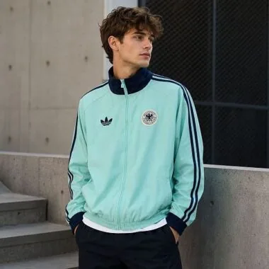 Germany 2026 World Cup Cyan Windbreaker Jacket