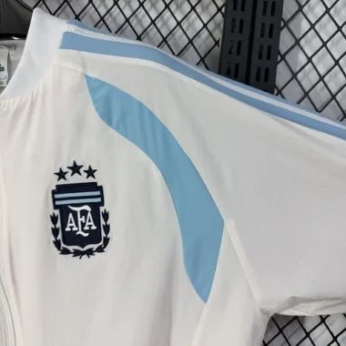 Argentina 2026 World Cup White Windbreaker Jacket