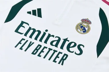 Real Madrid 2026/27 White Training Jersey