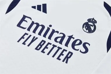 Real Madrid 2026/27 White Training Jersey