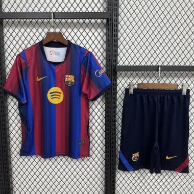 Barcelona 2026/27 Home Kids Kit