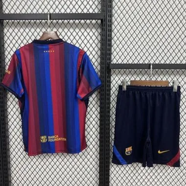 Barcelona 2026/27 Home Kids Kit
