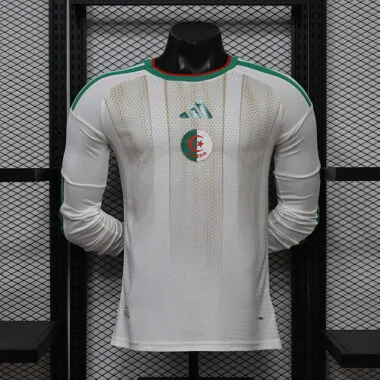 Algeria 2026 World Cup Home Long Sleeve Player Version Jersey