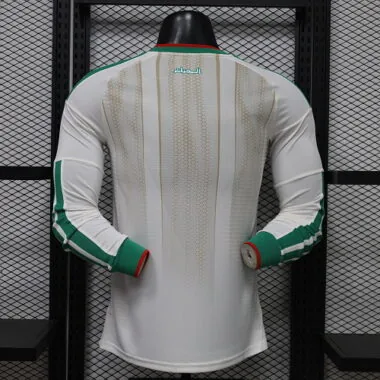 Algeria 2026 World Cup Home Long Sleeve Player Version Jersey