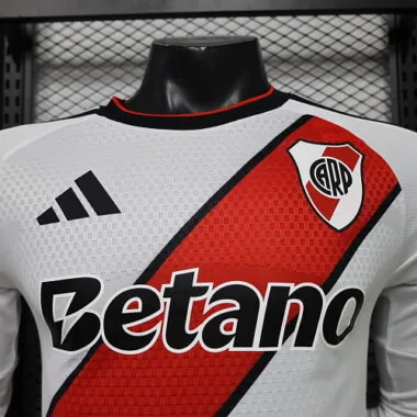 River Plate 2026/27 Home Long Sleeve Player Version Jersey
