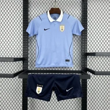 Uruguay 2026 World Cup Home Kids Kit