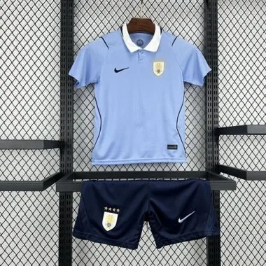 Uruguay 2026 World Cup Home Kids Kit