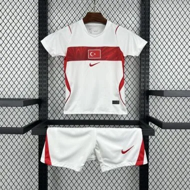 Turkey 2026 World Cup Away Kids Kit