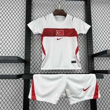 Turkey 2026 World Cup Away Kids Kit