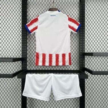 Paraguay 2026 World Cup Home Kids Kit