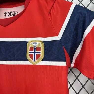 Norway 2026 World Cup Home Kids Kit