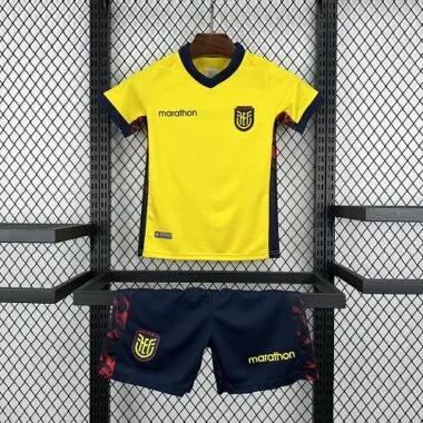 Ecuador 2026 World Cup Home Kids Kit