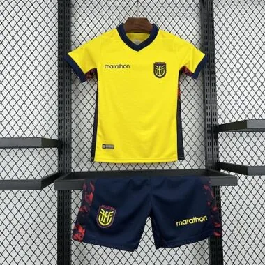 Ecuador 2026 World Cup Home Kids Kit