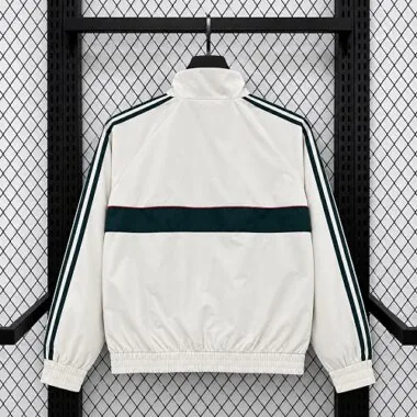 26-27 Real Madrid White Windbreaker Kit Soccer T-Shirt AAAAJersey Supply Yupoo