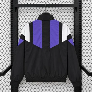 26-27 Real Madrid Black Windbreaker Kit Soccer T-Shirt AAAAJersey Supply Yupoo
