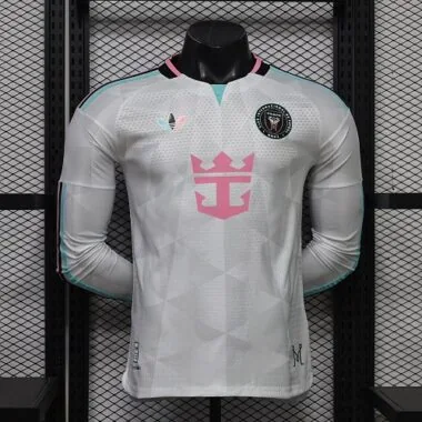 26-27 Inter Miami Away Long Sleeves Kit Player Version Soccer T-Shirt AAAAJersey Supply Yupoo