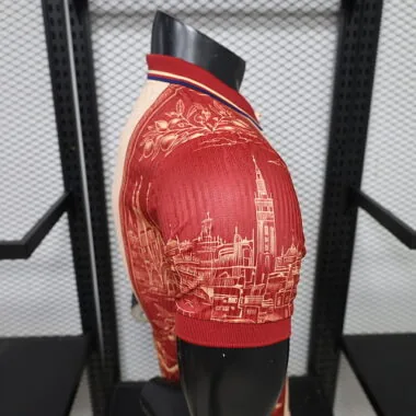 Spain 2026 Red White Polo Collar Special Edition Player Version Jersey