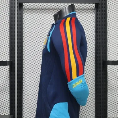 Spain 2026 Half-Zip Long Sleeve Player Version Training Top