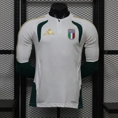 Italy 2026 Half-Zip Long Sleeve Player Version Training Top