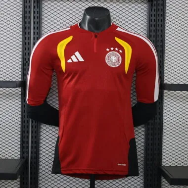 Germany 2026 Half-Zip Long Sleeve Player Version Training Top
