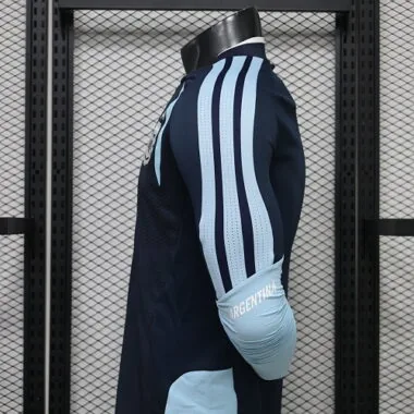 Argentina 2026 Half-Zip Long Sleeve Player Version Training Top