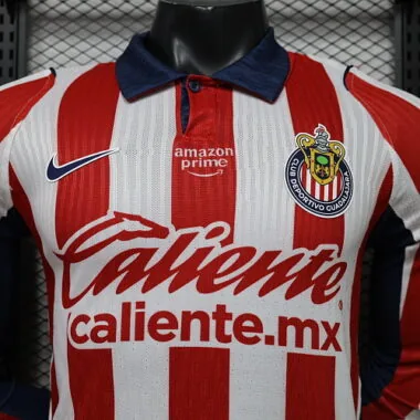 Chivas Guadalajara 2026/27 Home Long Sleeve Player Version Jersey