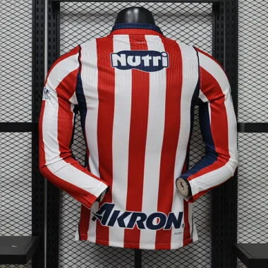 Chivas Guadalajara 2026/27 Home Long Sleeve Player Version Jersey