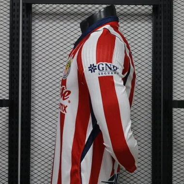 Chivas Guadalajara 2026/27 Home Long Sleeve Player Version Jersey