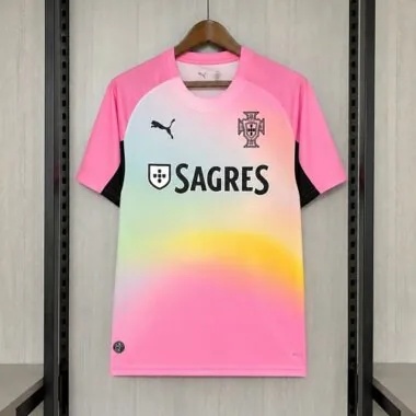 Portugal 2026 Pink Rainbow Gradient Special Edition Jersey