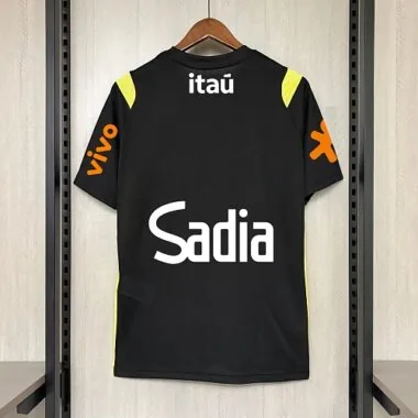 Brazil 2026 Black All Sponsors Training Jersey