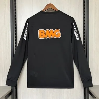 Santos 2011/12 Black Long Sleeve Retro Jersey