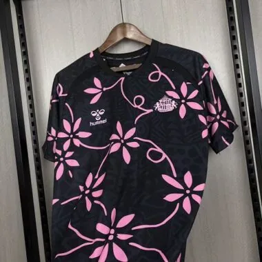 Sunderland 2026/27 Black Pink Floral Training Jersey