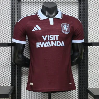 Aston Villa 2026/27 Home All Sponsors Player Version Jersey